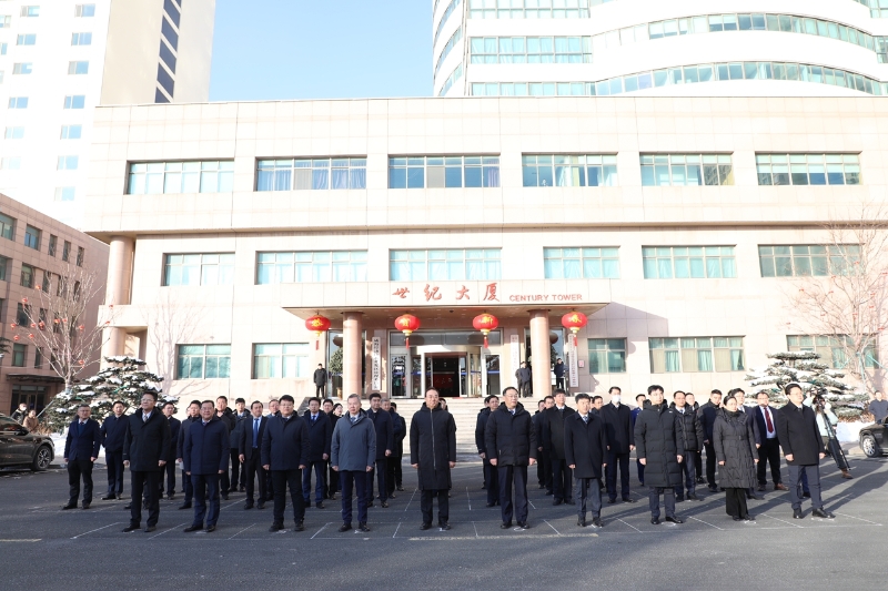 經開區舉行2025年新春升旗儀式